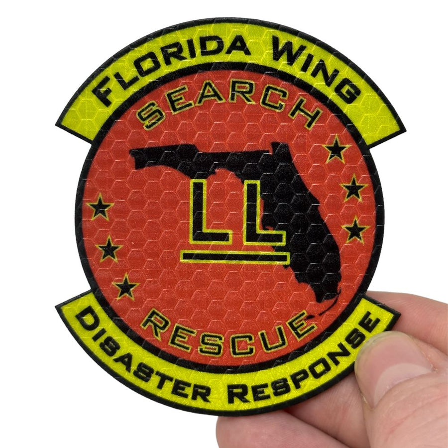 Florida Wing Disaster Response Search and Rescue HiViz Patch PatchPanel