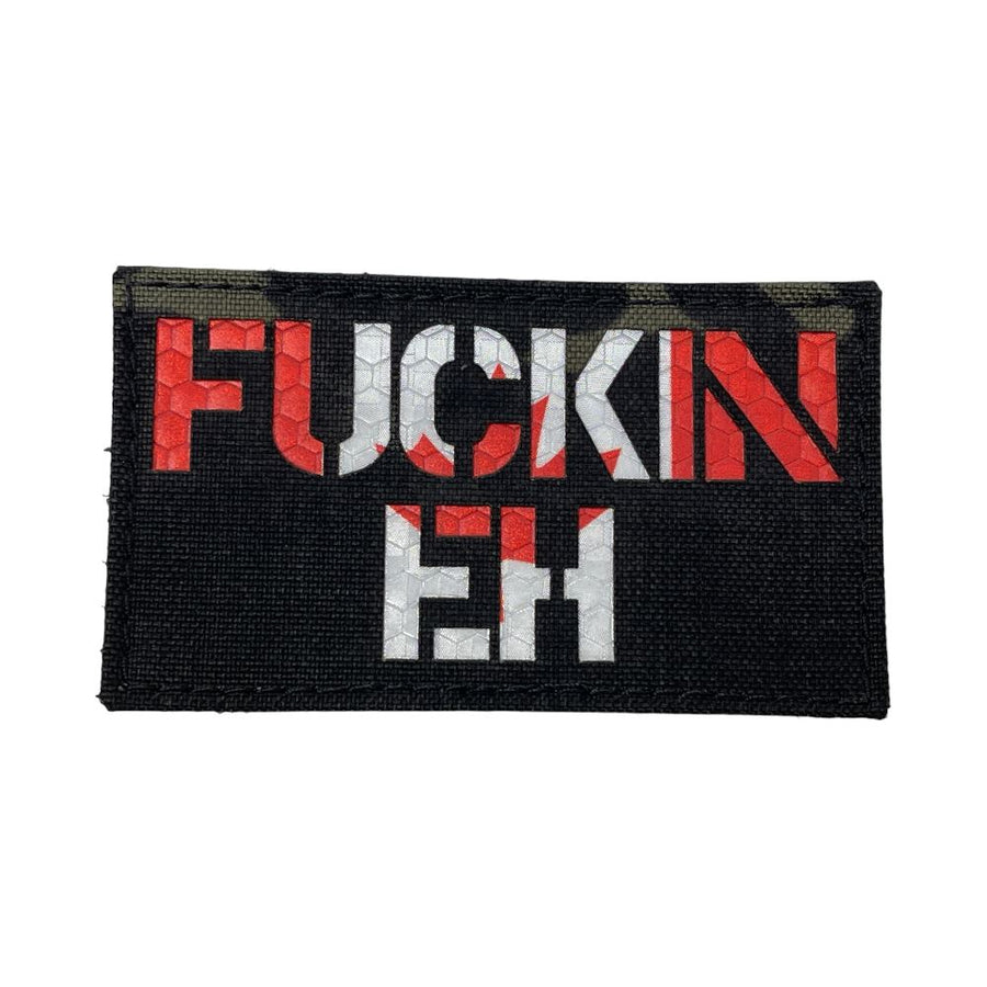 Fuckin Eh! Laser Cut Patch PatchPanel