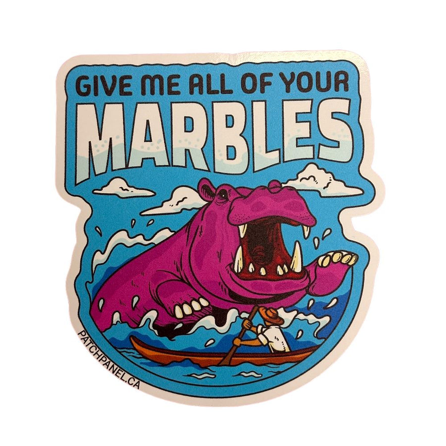 Give me all your marbles - Sticker Pack Sticker PatchPanel