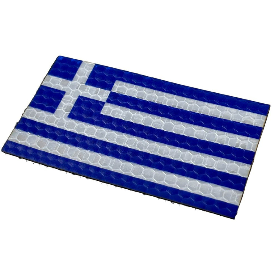 Greece Flag - Hi Vis HiViz Patch PatchPanel