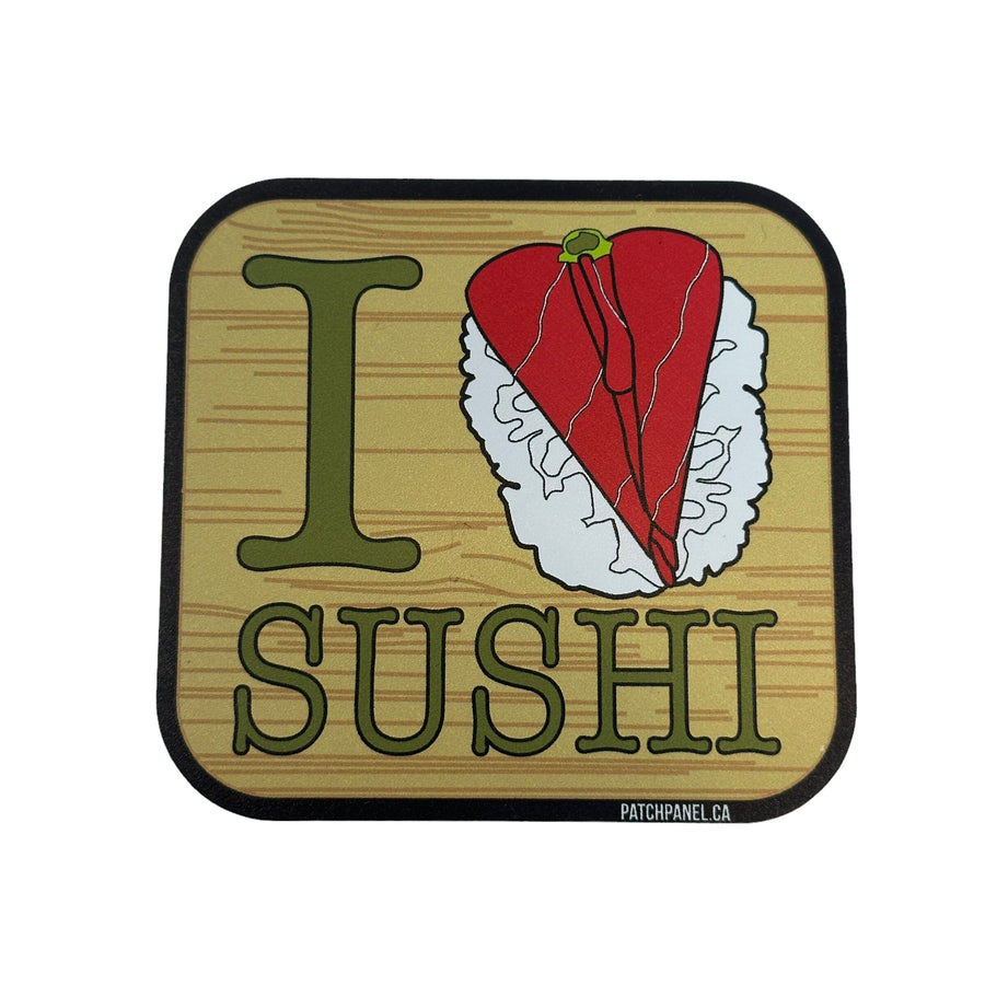 I LOVE SUSHI - STICKER Sticker PatchPanel