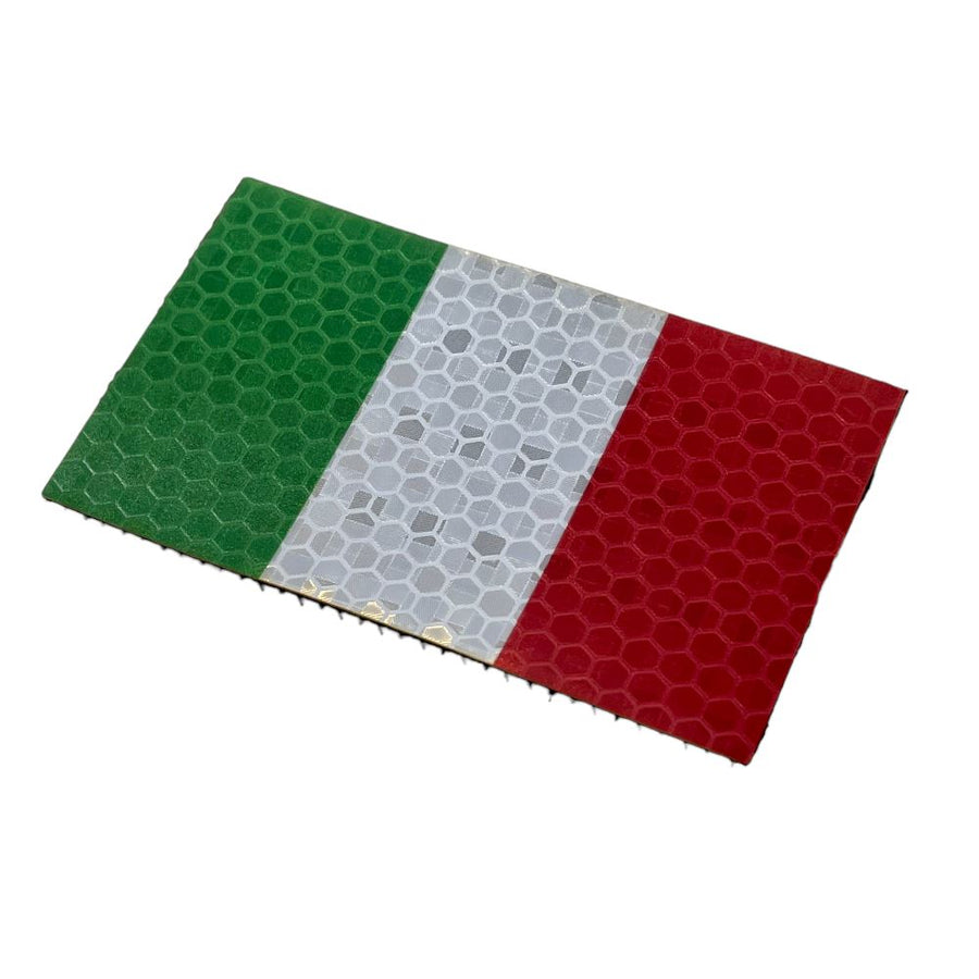 Italian Flag - Hi Vis HiViz Patch PatchPanel