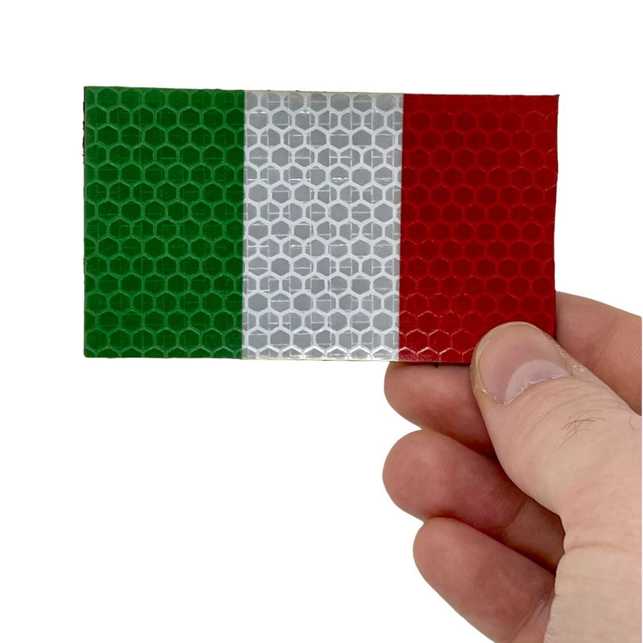Italian Flag - Hi Vis HiViz Patch PatchPanel