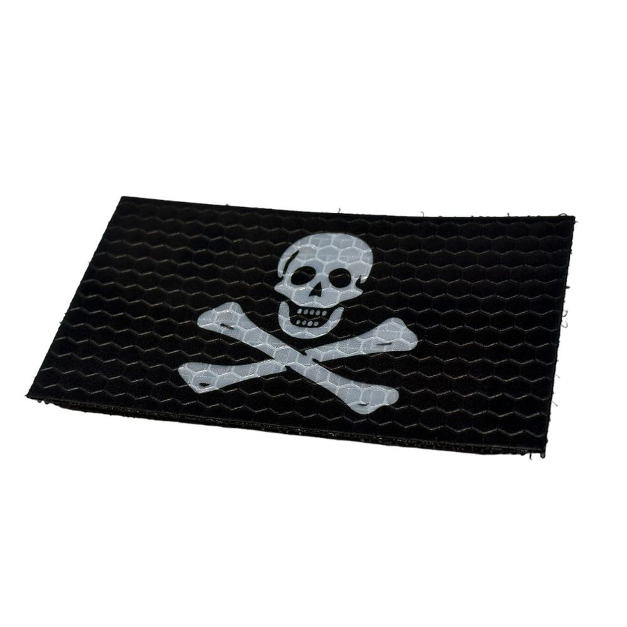 Jolly Roger Flag - Hi Vis HiViz Patch PatchPanel