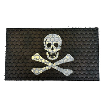 Jolly Roger Flag - Hi Vis HiViz Patch PatchPanel