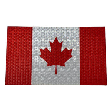 Jumbo Canada Flag - Hi Vis HiViz Patch PatchPanel