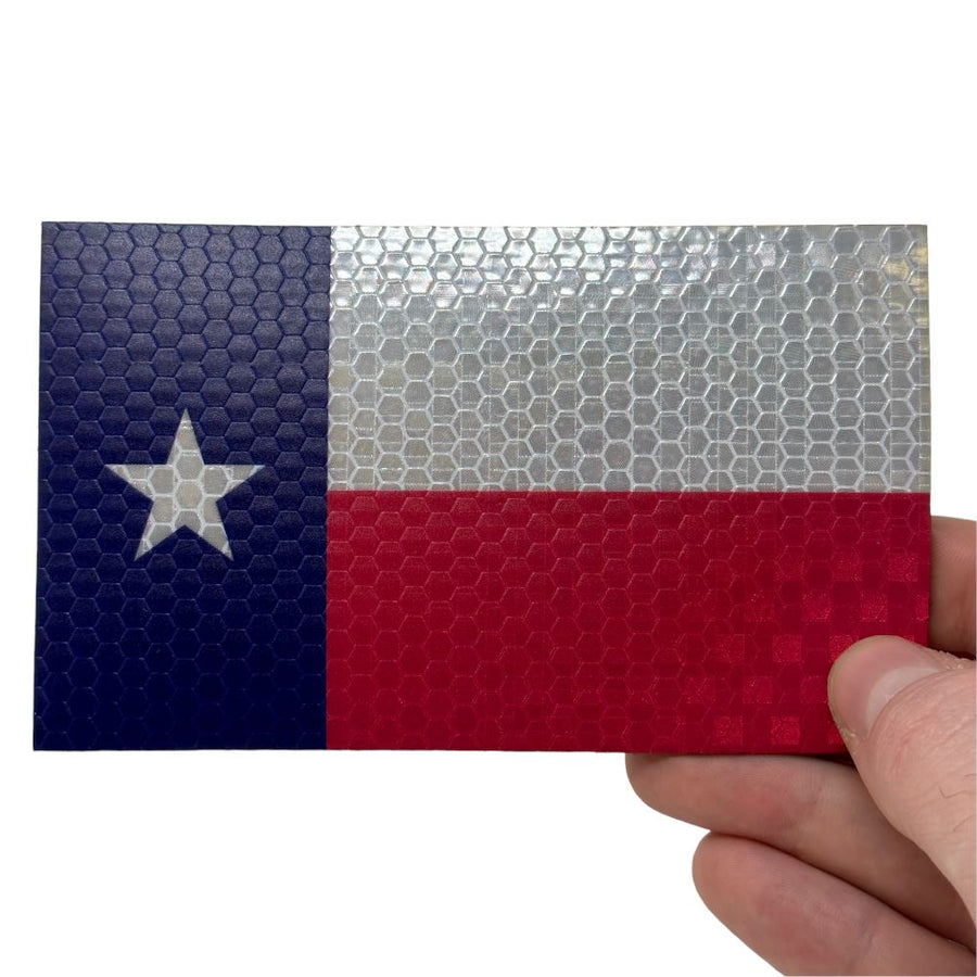 Jumbo Texas Flag - Hi Vis HiViz Patch PatchPanel
