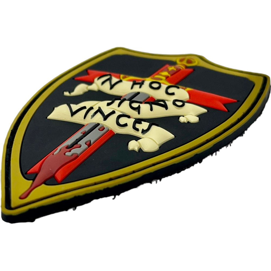 Knights Templar: In hoc signo vinces Patch + Sticker PVC Patch PatchPanel