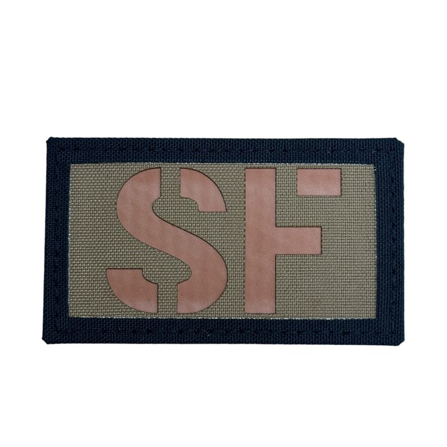 Laser cut 3.5” x 2” Security Forces Laser Cut Patch PatchPanel Customizable