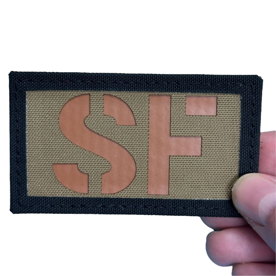 Laser cut 3.5” x 2” Security Forces Laser Cut Patch PatchPanel Customizable