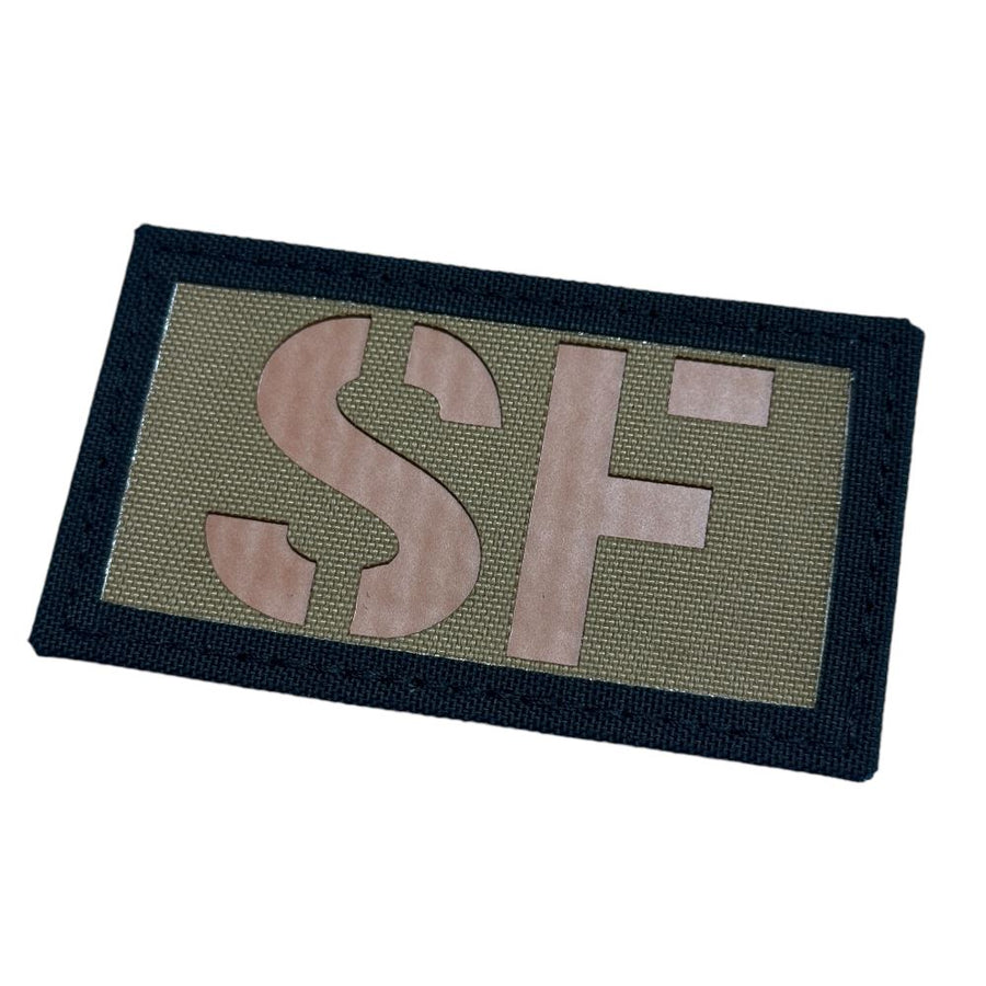 Laser cut 3.5” x 2” Security Forces Laser Cut Patch PatchPanel Customizable