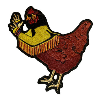 Macho Chicken Randy Savage - Limited Edition Patch + Sticker Sticker PatchPanel