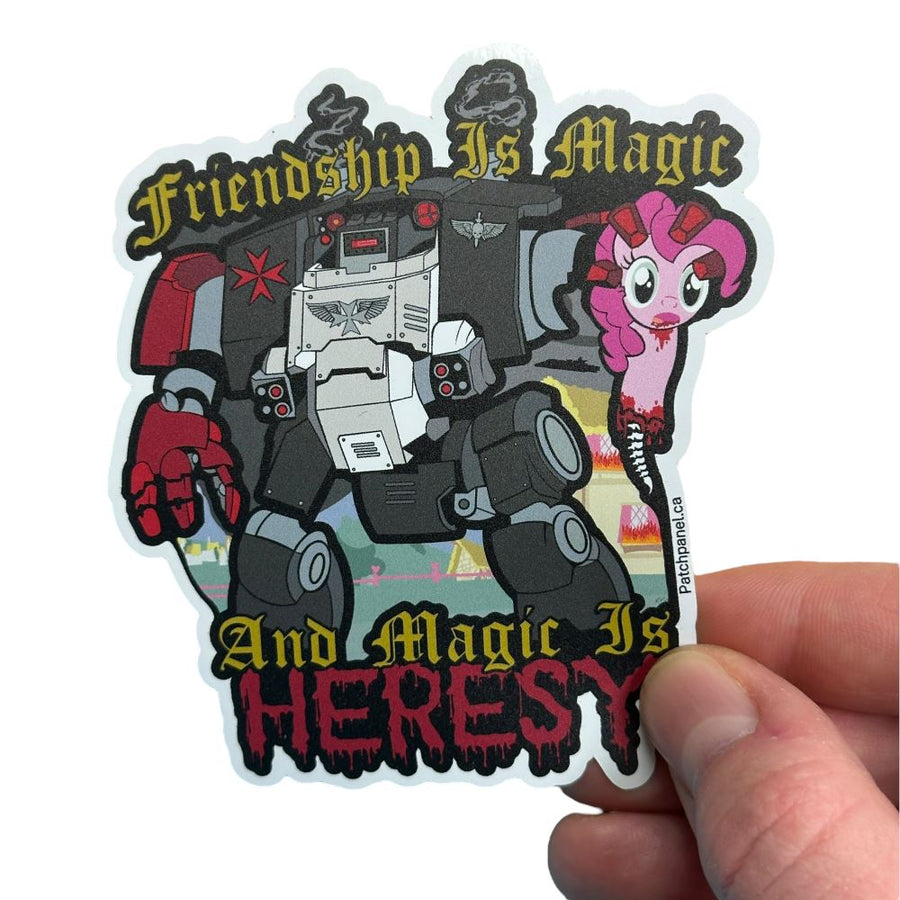 Magic is Heresy - Sticker Sticker PatchPanel