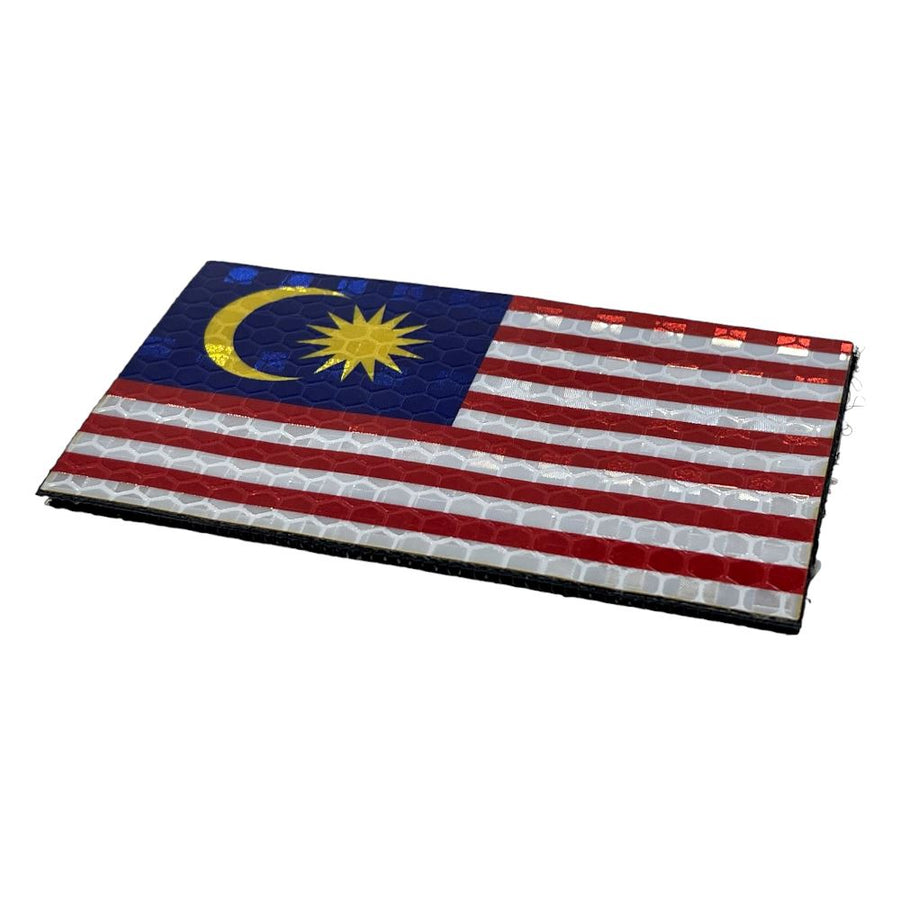 Malaysia Flag - Hi Vis HiViz Patch PatchPanel