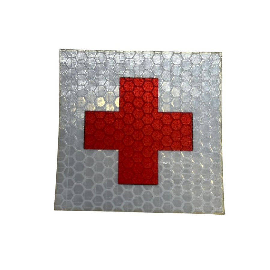 Medical Cross - HiVis Stickers HiViz Sticker PatchPanel