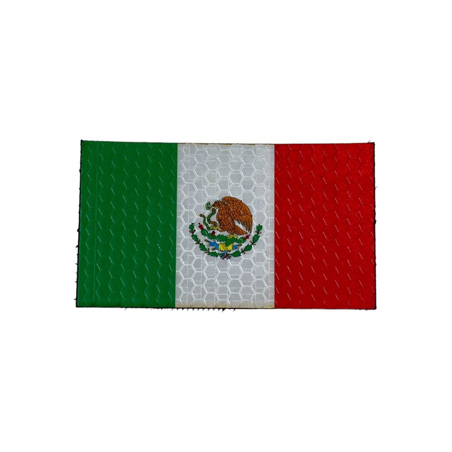 Mexico Flag - Hi Vis HiViz Patch PatchPanel