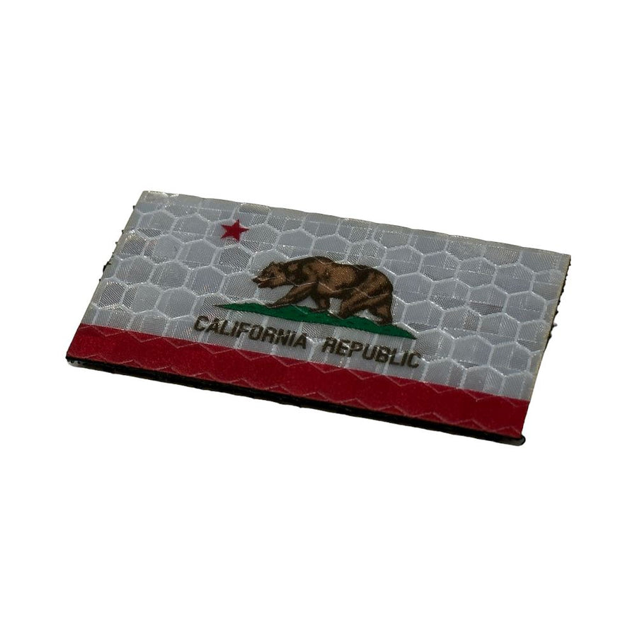 Micro California Flag - Hi Vis HiViz Patch PatchPanel