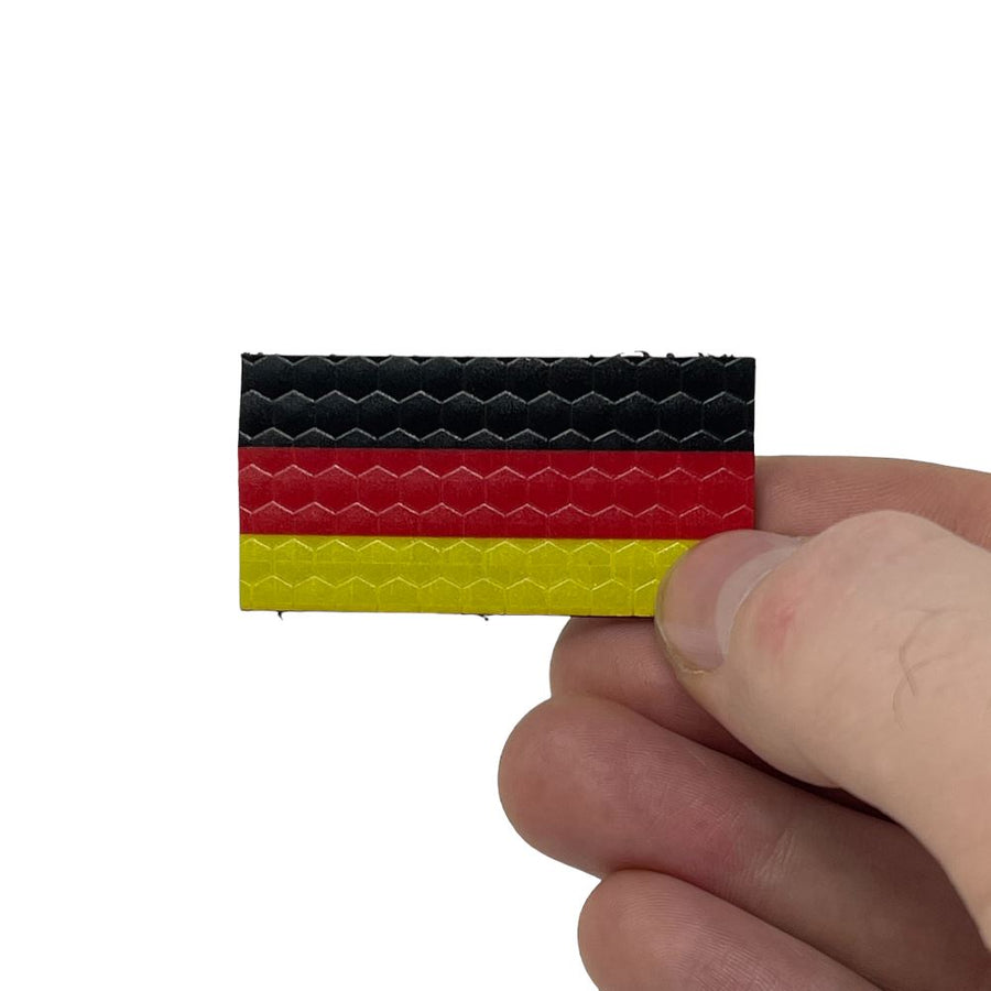 Micro Germany Flag - Hi Vis HiViz Patch PatchPanel