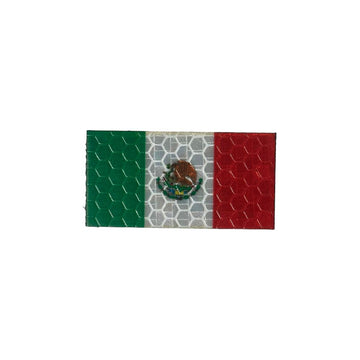 Micro Mexico Flag - Hi Vis HiViz Patch PatchPanel