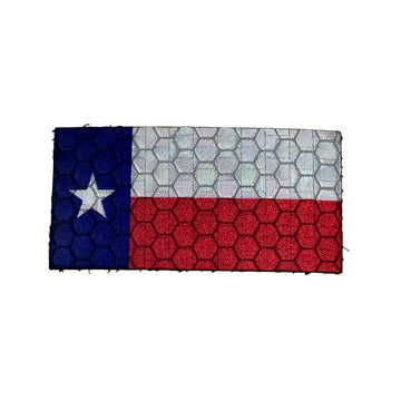 Micro Texas Flag - Hi Vis HiViz Patch PatchPanel