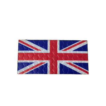 Micro United Kingdom Flag - Hi Vis HiViz Patch PatchPanel