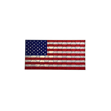 Micro US Flag - Hi Vis Sticker HiViz Sticker PatchPanel