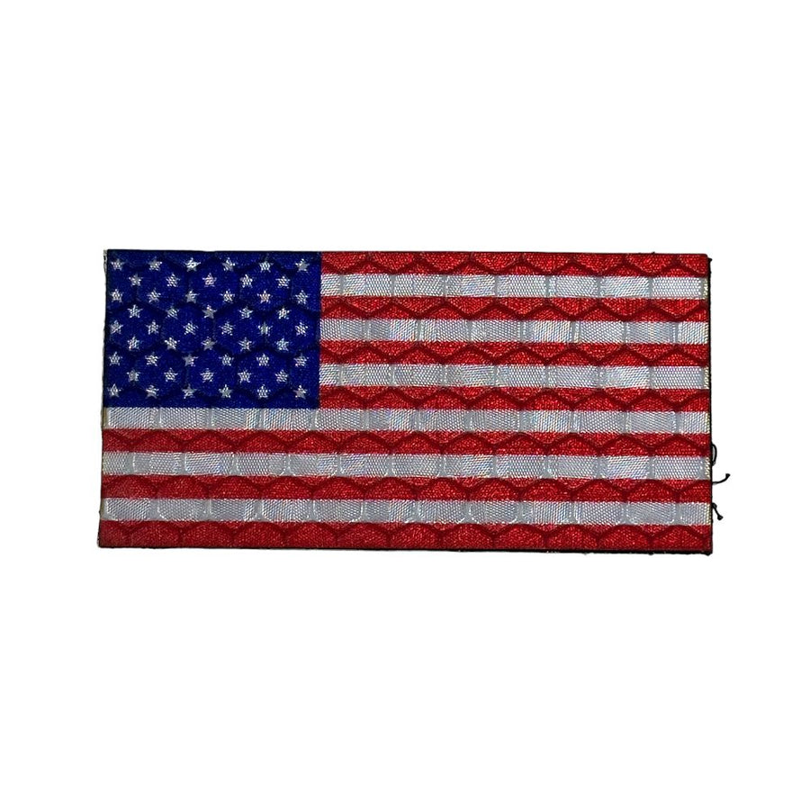 Micro USA Flag - Hi Vis HiViz Patch PatchPanel
