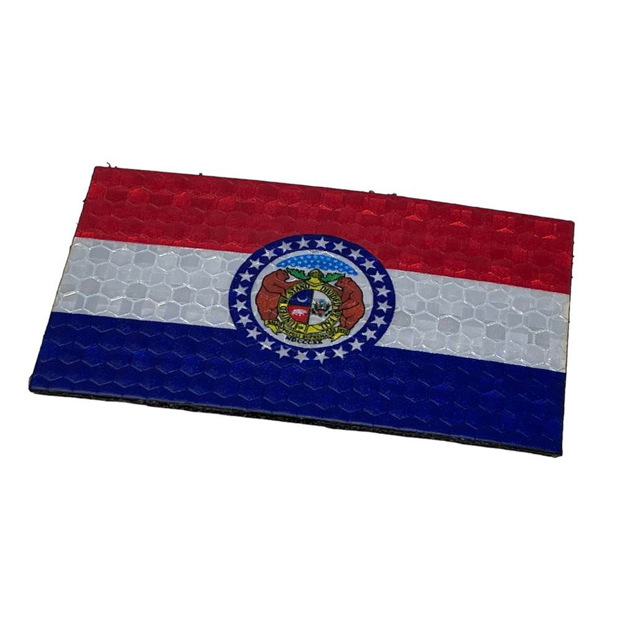 Missouri Flag - Hi Vis HiViz Patch PatchPanel