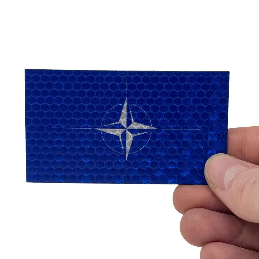 NATO Flag - Hi Vis HiViz Patch PatchPanel