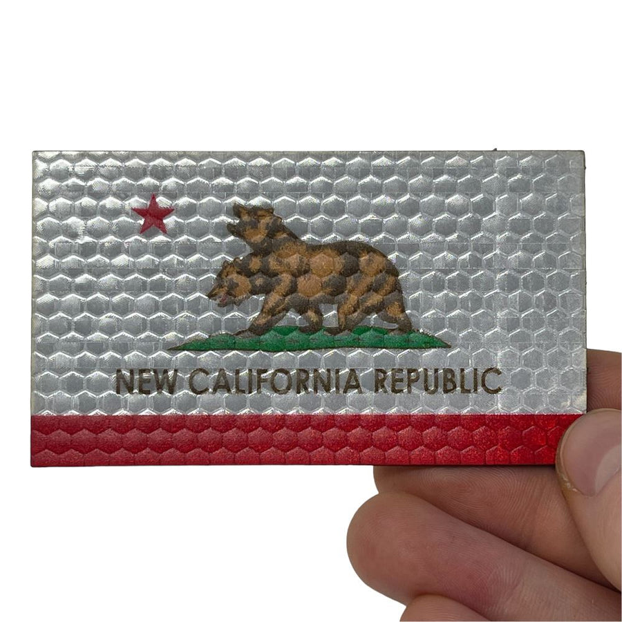 New California Republic Flag - Hi Vis HiViz Patch PatchPanel