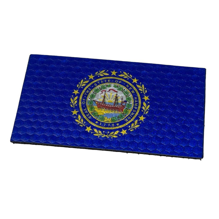 New Hampshire Flag - Hi Vis HiViz Patch PatchPanel
