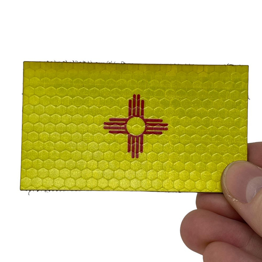 New Mexico Flag - Hi Vis HiViz Patch PatchPanel