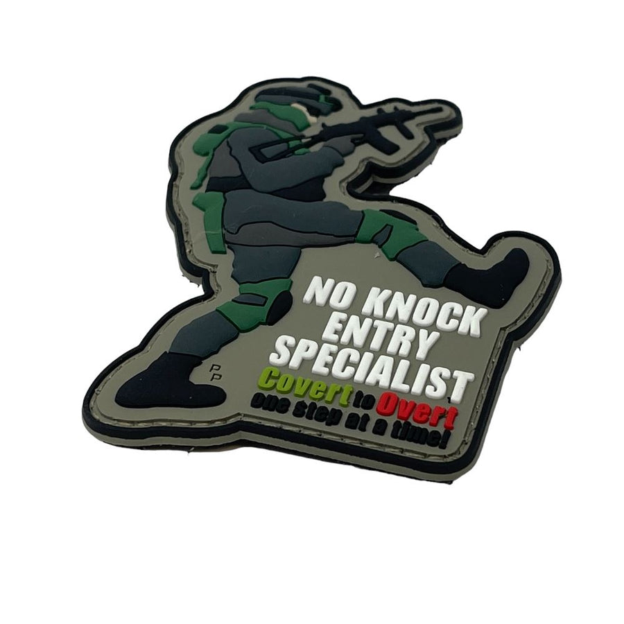 No Knock Entry Specialist - Patch + Sticker PVC Patch PatchPanel