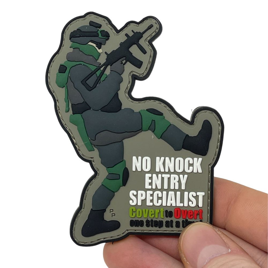No Knock Entry Specialist - Patch + Sticker PVC Patch PatchPanel