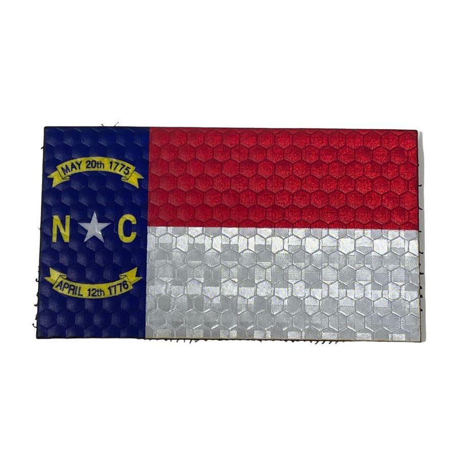 North Carolina Flag - Hi Vis HiViz Patch PatchPanel