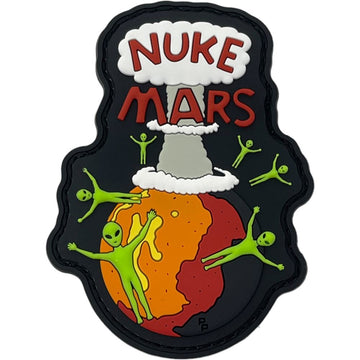 Nuke Mars Patch + Sticker PVC Patch PatchPanel
