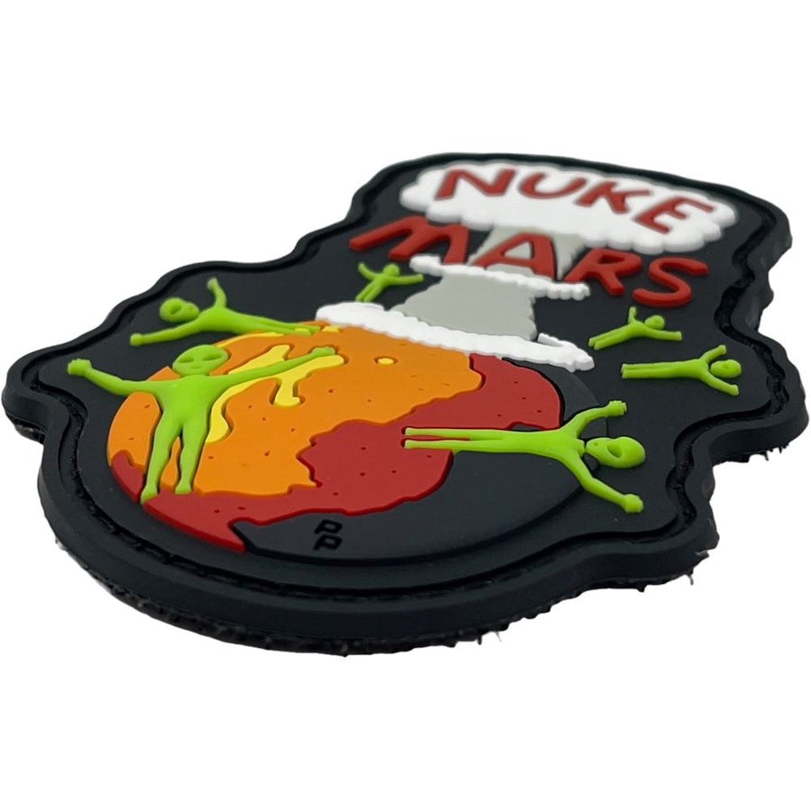 Nuke Mars Patch + Sticker PVC Patch PatchPanel