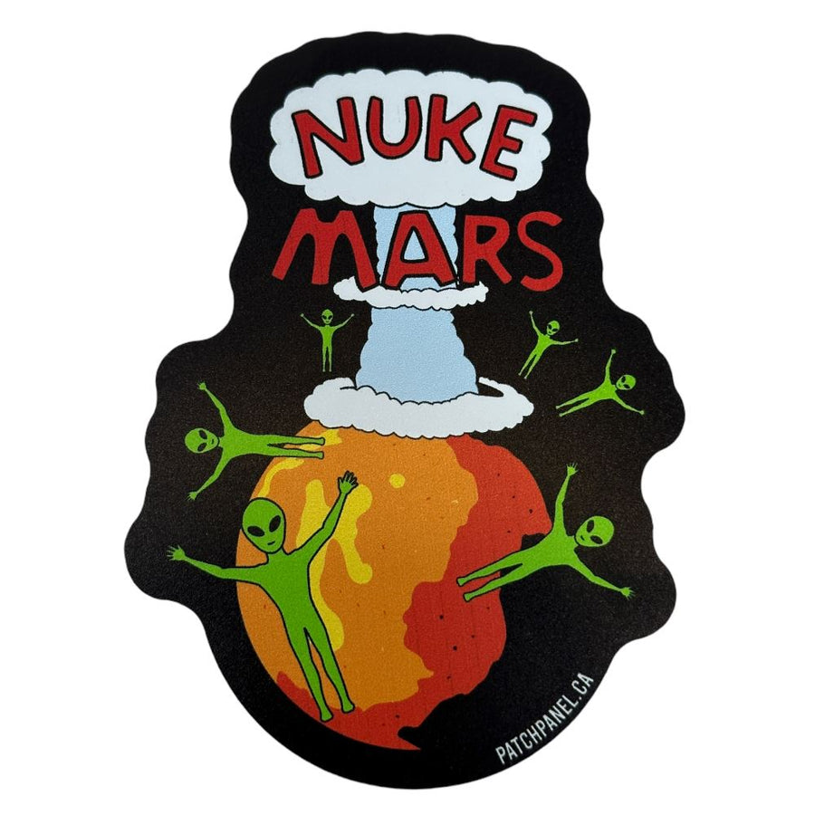 NUKE MARS - STICKER Sticker PatchPanel