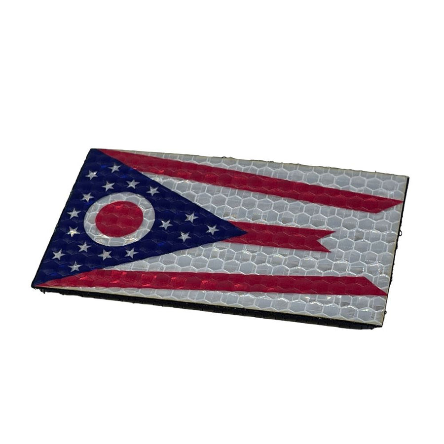 Ohio Flag - Hi Vis HiViz Patch PatchPanel