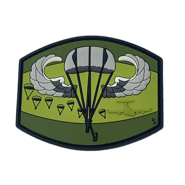 Paratrooper Wings - Patch + Sticker PVC Patch PatchPanel