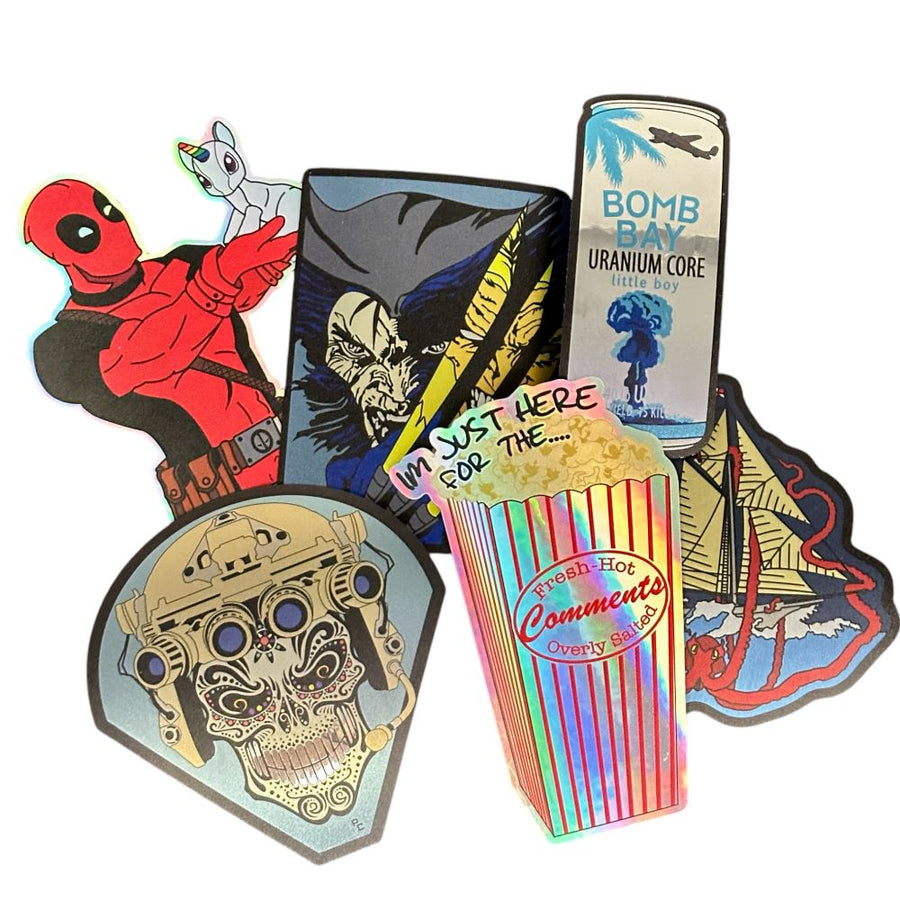 Patch Club - Holographic Sticker Set (6 pack) Sticker PatchPanel