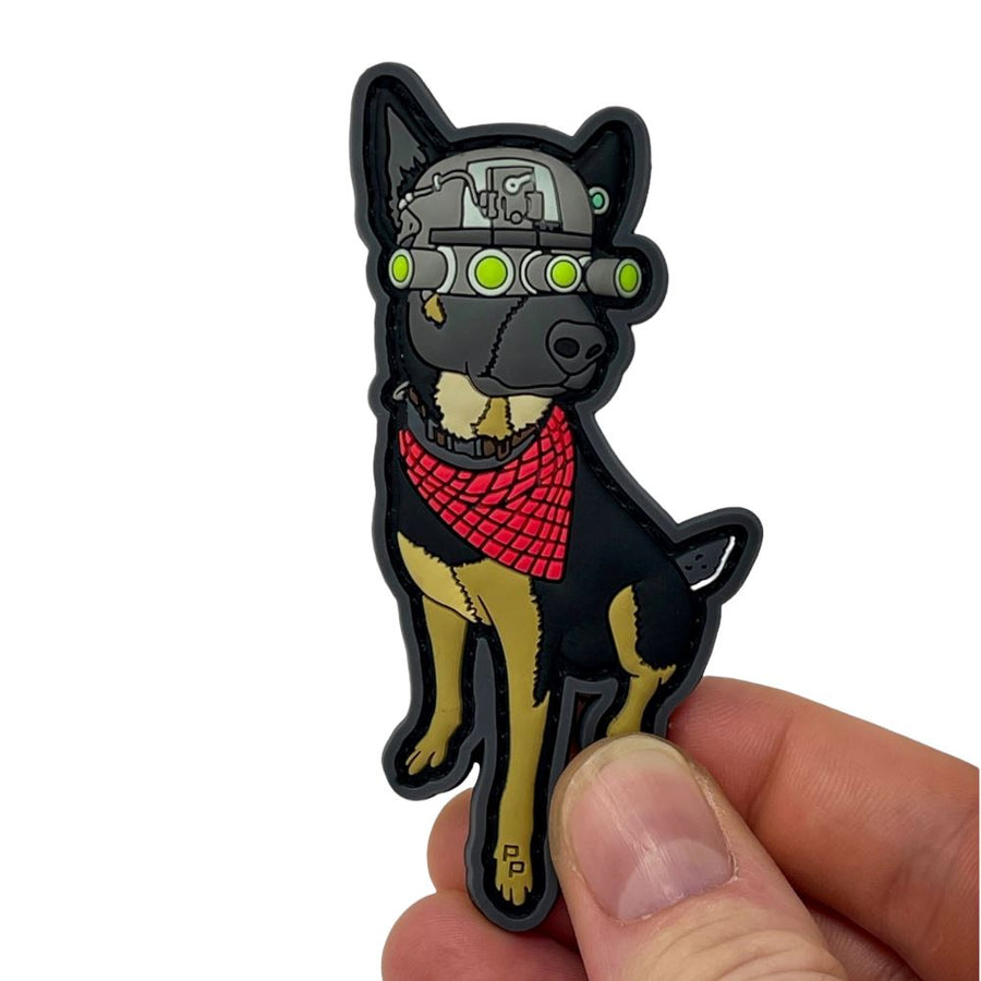 Patriot Pets - Apollo the Tactical Cattle Dog Patch + Sticker PVC Patch PatchPanel