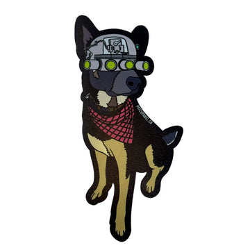 PATRIOT PETS - APOLLO THE TACTICAL CATTLE DOG - STICKER Sticker PatchPanel