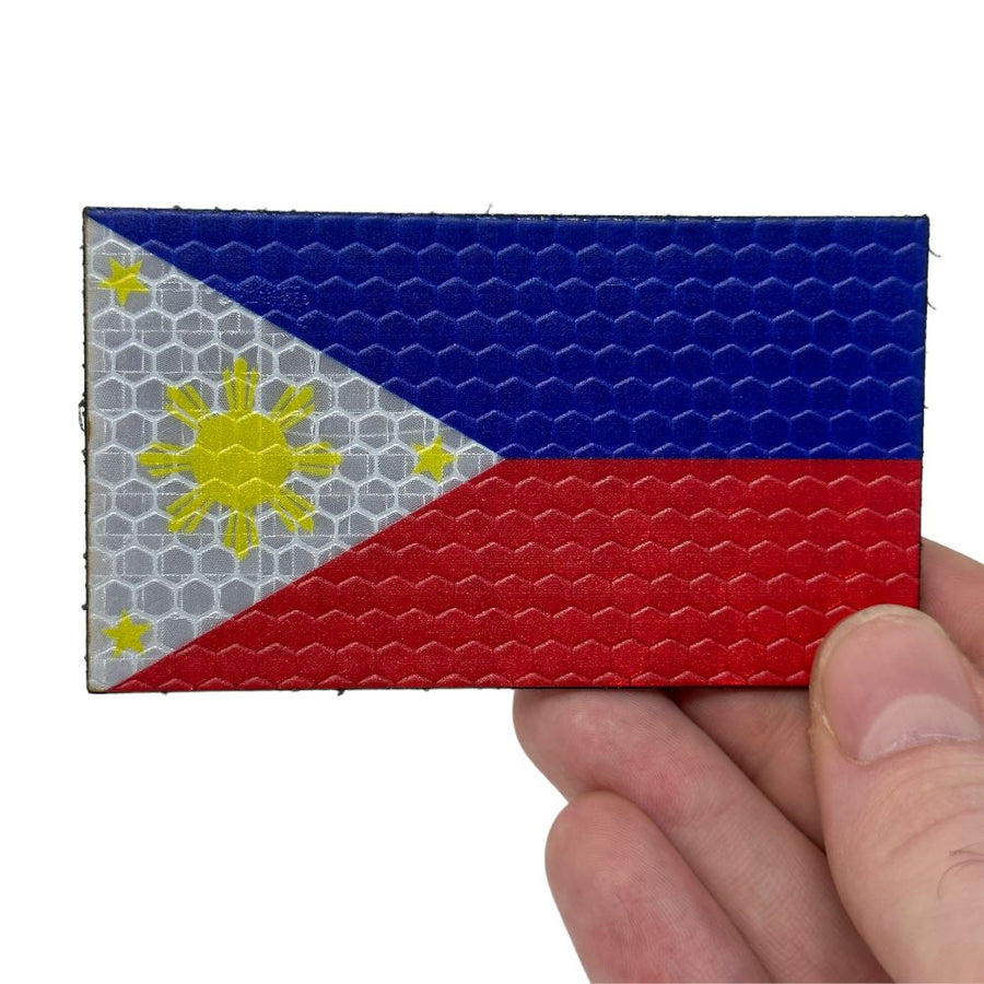 Philippines Flag - Hi Vis HiViz Patch PatchPanel