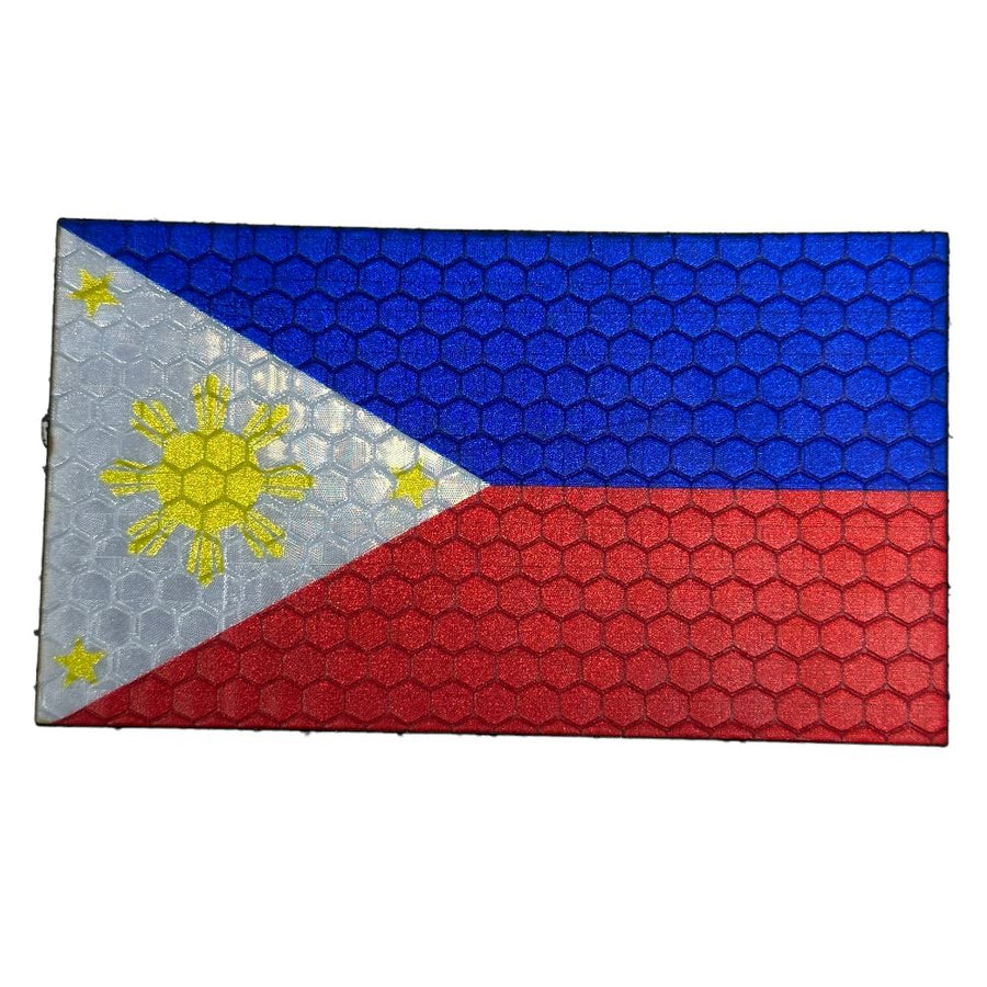 Philippines Flag - Hi Vis HiViz Patch PatchPanel