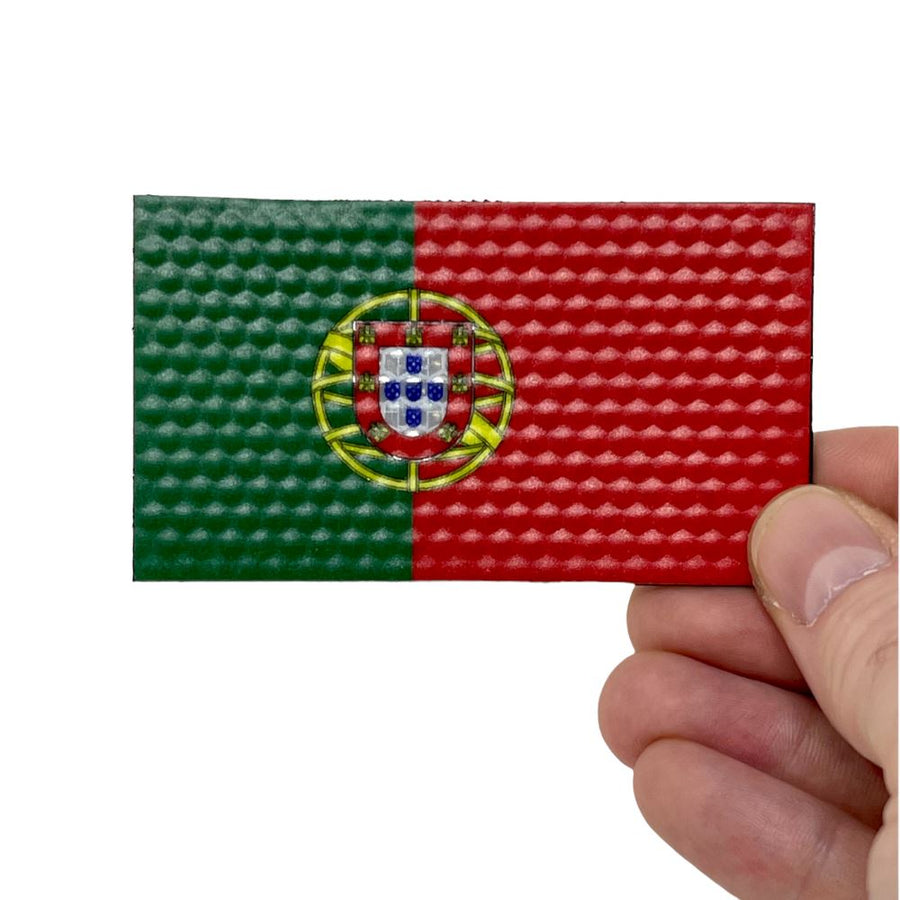 Portugal Flag - Hi Vis HiViz Patch PatchPanel