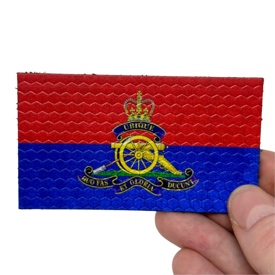 Royal Canadian Artillery Flag - Hi Vis HiViz Patch PatchPanel