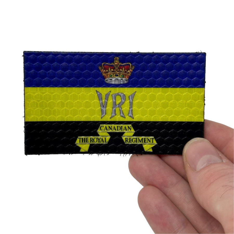 Royal Canadian Regiment Flag - Hi Vis HiViz Patch PatchPanel