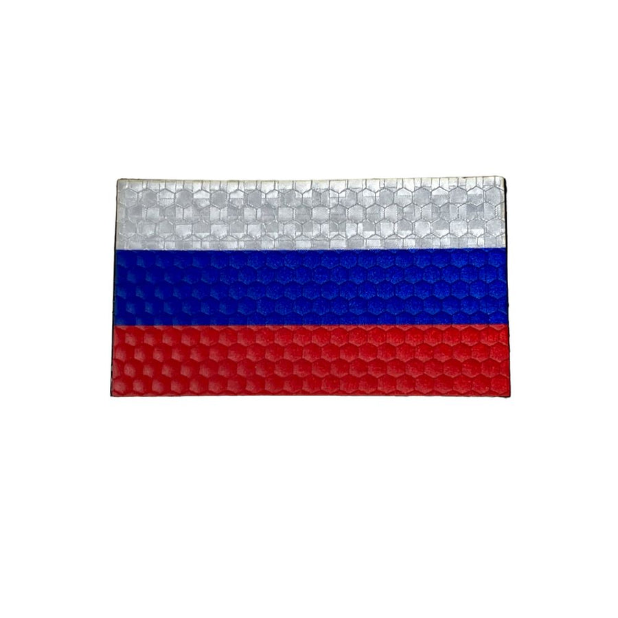 Russian Flag - Hi Vis HiViz Patch PatchPanel
