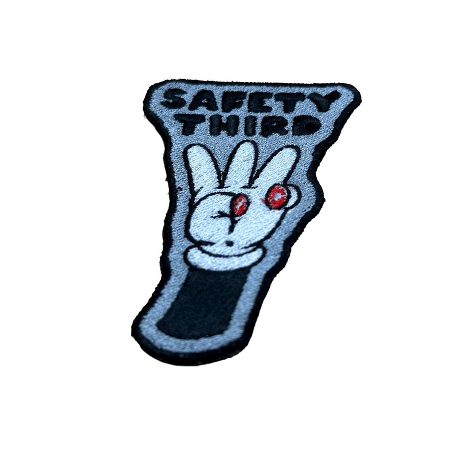 Safety Third Patch + Sticker Embroidered Patch PatchPanel